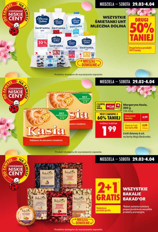 Biedronka - gazetka promocyjna Biedronkowe oszczędności od poniedziałku 30.03 do środy 01.04 - strona 8