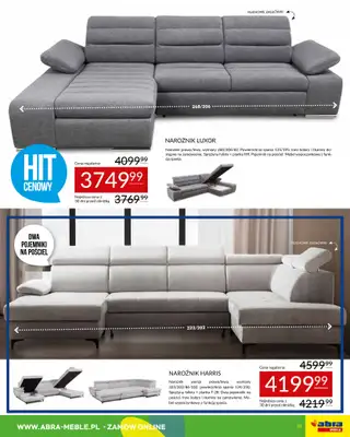 Abra Meble - gazetka promocyjna Gazetka Hity cenowe od środy 01.04 do poniedziałku 20.04 - strona 19
