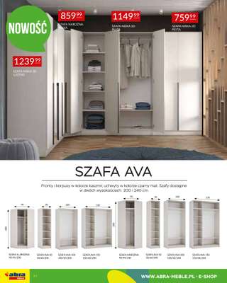 Szafa narożna niska AVA