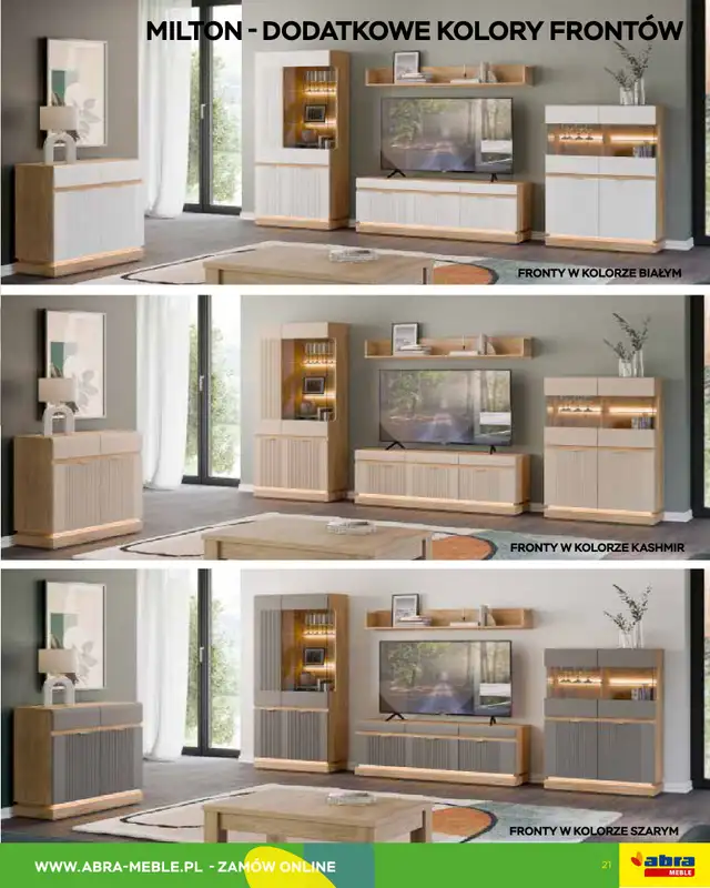 Abra Meble - gazetka promocyjna Gazetka Hity cenowe od środy 01.04 do poniedziałku 20.04 - strona 21