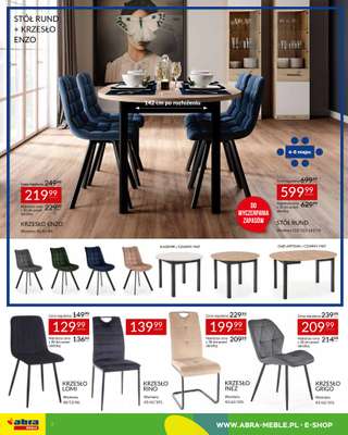 Stół Rund + Krzesło Enzo