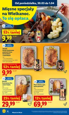 Lidl - gazetka promocyjna Oferta od poniedziałku od poniedziałku 30.03 do środy 01.04 - strona 38