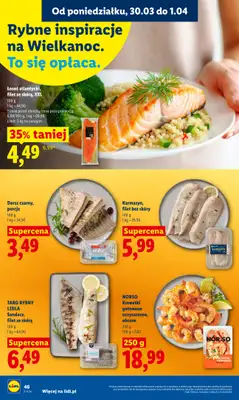 Lidl - gazetka promocyjna Oferta od poniedziałku od poniedziałku 30.03 do środy 01.04 - strona 46