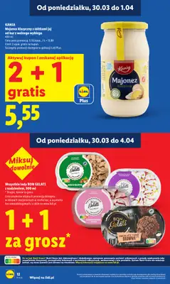Lidl - gazetka promocyjna Oferta od poniedziałku od poniedziałku 30.03 do środy 01.04 - strona 12