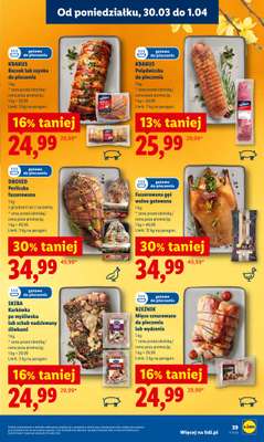 Lidl - gazetka promocyjna Oferta od poniedziałku od poniedziałku 30.03 do środy 01.04 - strona 39