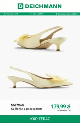 Deichmann - gazetka promocyjna Czółenka w wiosennym stylu od poniedziałku 30.03  - strona 11