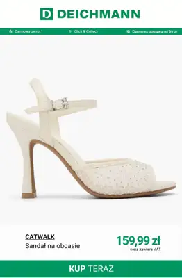 Deichmann - gazetka promocyjna Czółenka w wiosennym stylu od poniedziałku 30.03  - strona 7