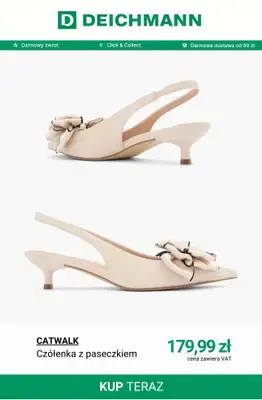 Deichmann - gazetka promocyjna Czółenka w wiosennym stylu od poniedziałku 30.03  - strona 5