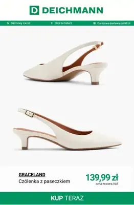 Deichmann - gazetka promocyjna Czółenka w wiosennym stylu od poniedziałku 30.03  - strona 8