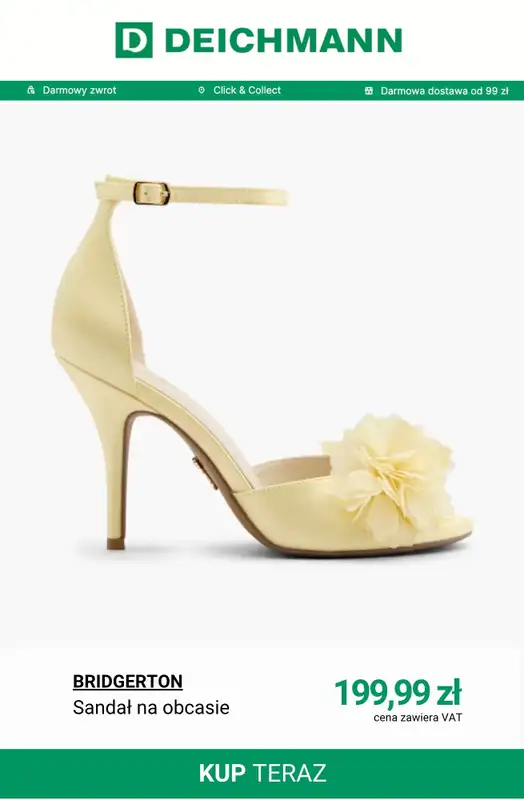 Deichmann - gazetka promocyjna Czółenka w wiosennym stylu od poniedziałku 30.03  - strona 10