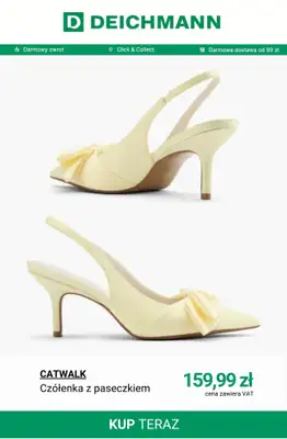 Deichmann - gazetka promocyjna Czółenka w wiosennym stylu od poniedziałku 30.03  - strona 2
