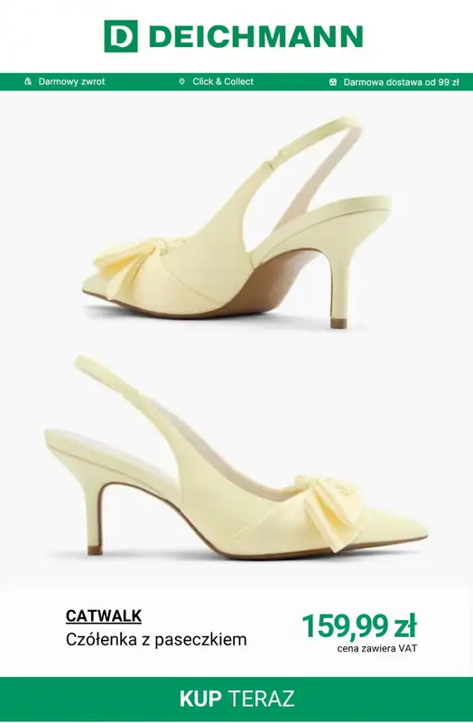 Deichmann - gazetka promocyjna Czółenka w wiosennym stylu   - strona 2