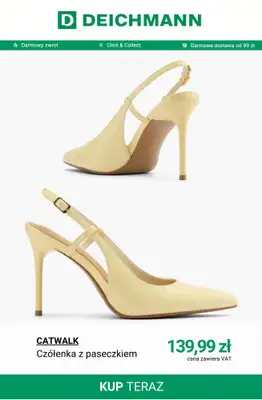 Deichmann - gazetka promocyjna Czółenka w wiosennym stylu od poniedziałku 30.03  - strona 4