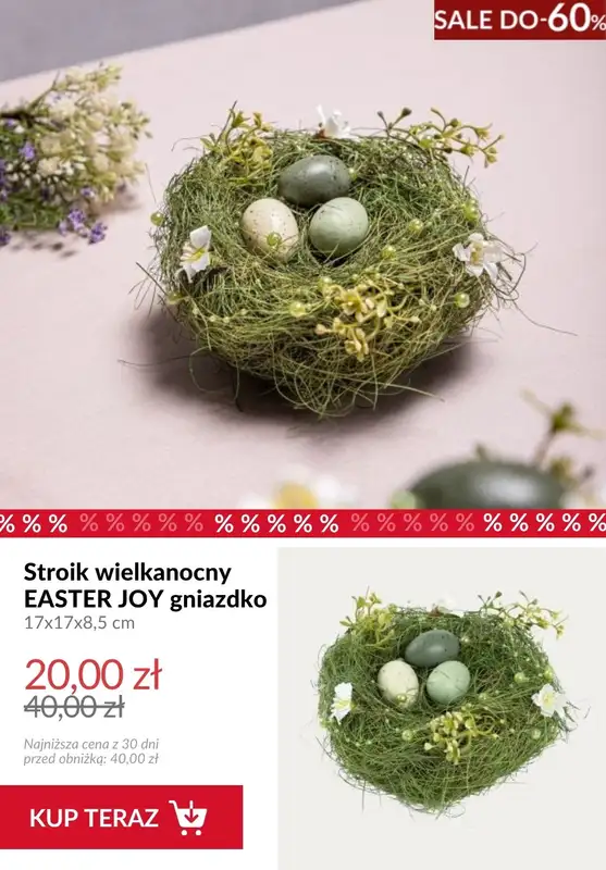 Homla - gazetka promocyjna Do -60% wielkanocna wyprzedaż od poniedziałku 30.03  - strona 9