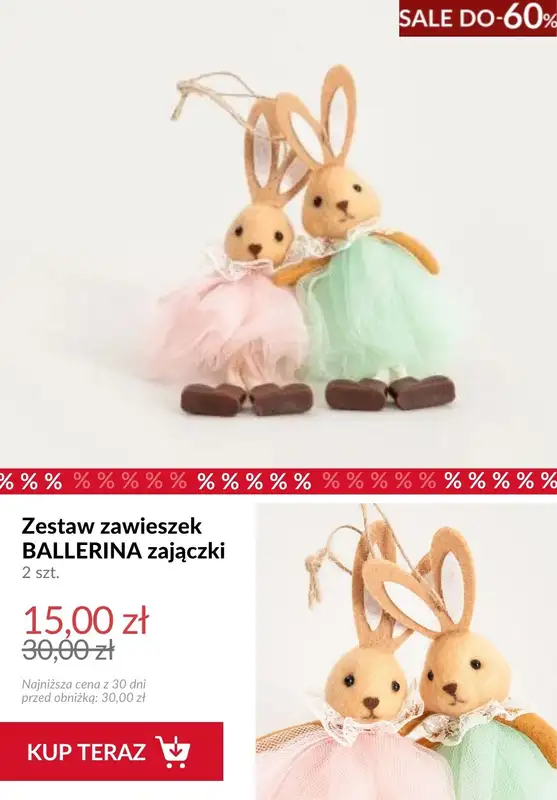 Homla - gazetka promocyjna Do -60% wielkanocna wyprzedaż od poniedziałku 30.03  - strona 4