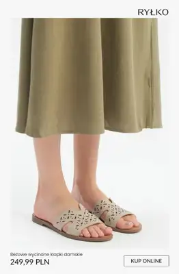 Ryłko - gazetka promocyjna Damskie obuwie ażurowe od poniedziałku 30.03  - strona 9