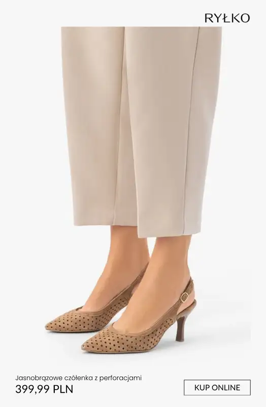 Ryłko - gazetka promocyjna Damskie obuwie ażurowe od poniedziałku 30.03  - strona 6