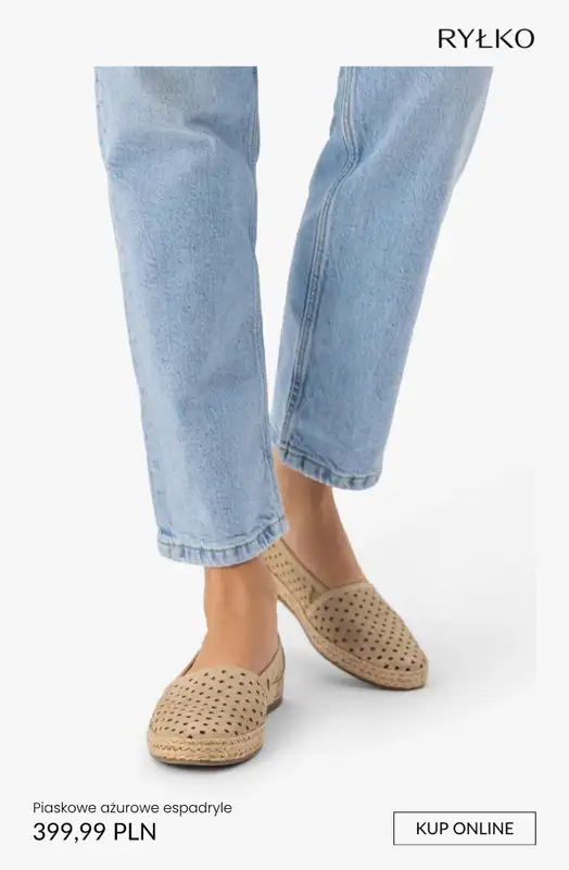 Ryłko - gazetka promocyjna Damskie obuwie ażurowe od poniedziałku 30.03  - strona 2