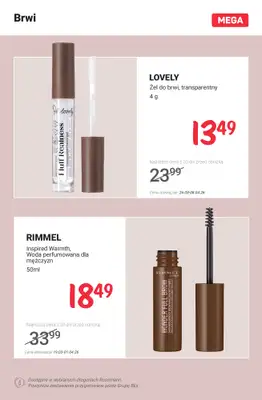 Rossmann - gazetka promocyjna MEGA promocje na makijaż! od poniedziałku 30.03 do środy 01.04 - strona 11