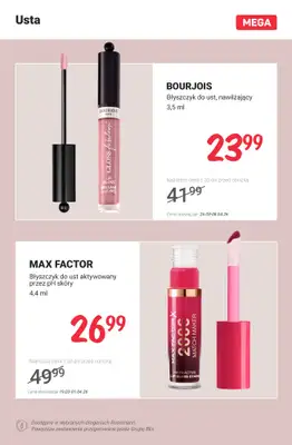 Rossmann - gazetka promocyjna MEGA promocje na makijaż! od poniedziałku 30.03 do środy 01.04 - strona 12