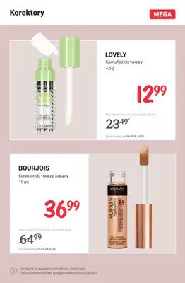 Rossmann - gazetka promocyjna MEGA promocje na makijaż! od poniedziałku 30.03 do środy 01.04 - strona 3