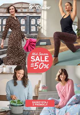 Tchibo - gazetka promocyjna Mid-Season SALE w Tchibo od wtorku 07.04 do poniedziałku 04.05