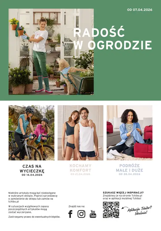 Tchibo - gazetka promocyjna Witaj Wiosno! od wtorku 31.03 do niedzieli 10.05 - strona 15