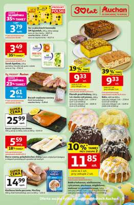 Auchan - gazetka promocyjna Gazetka 30 Lat Supermarket Auchan od wtorku 31.03 do soboty 04.04 - strona 5