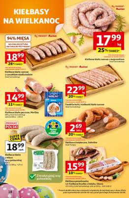 Auchan - gazetka promocyjna Gazetka 30 Lat Hipermarket Auchan od wtorku 31.03 do soboty 04.04 - strona 18