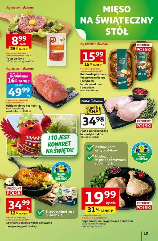 Auchan - gazetka promocyjna Gazetka 30 Lat Hipermarket Auchan od wtorku 31.03 do soboty 04.04 - strona 19