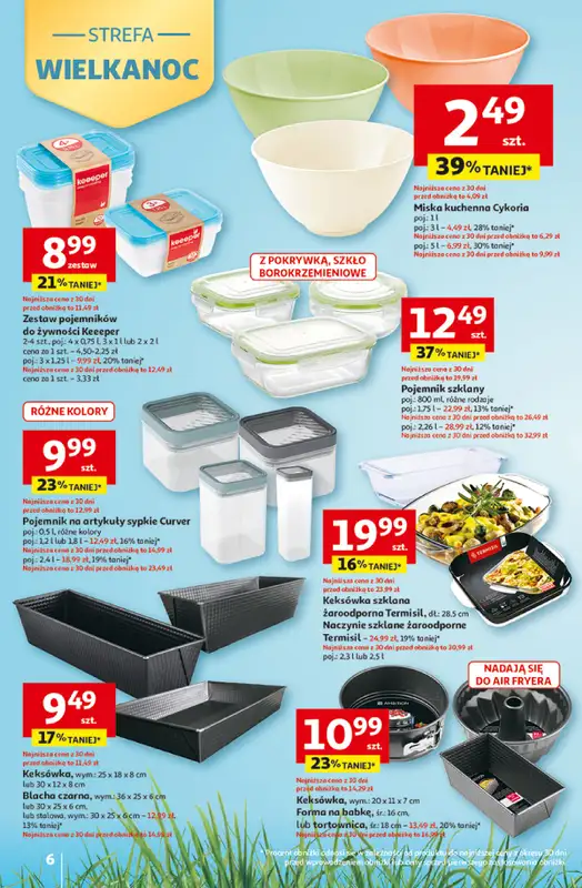 Auchan - gazetka promocyjna Gazetka 30 Lat Hipermarket Auchan od wtorku 31.03 do soboty 04.04 - strona 6