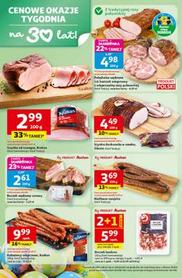 Auchan - gazetka promocyjna Gazetka 30 Lat Hipermarket Auchan od wtorku 31.03 do soboty 04.04 - strona 24