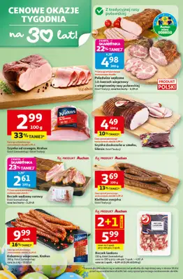 Auchan - gazetka promocyjna Gazetka 30 Lat Hipermarket Auchan od wtorku 31.03 do soboty 04.04 - strona 24