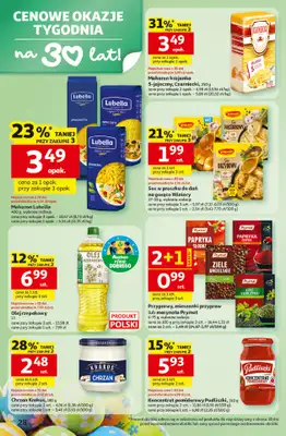 Auchan - gazetka promocyjna Gazetka 30 Lat Hipermarket Auchan od wtorku 31.03 do soboty 04.04 - strona 28