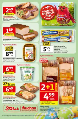 Auchan - gazetka promocyjna Gazetka 30 Lat Hipermarket Auchan od wtorku 31.03 do soboty 04.04 - strona 25