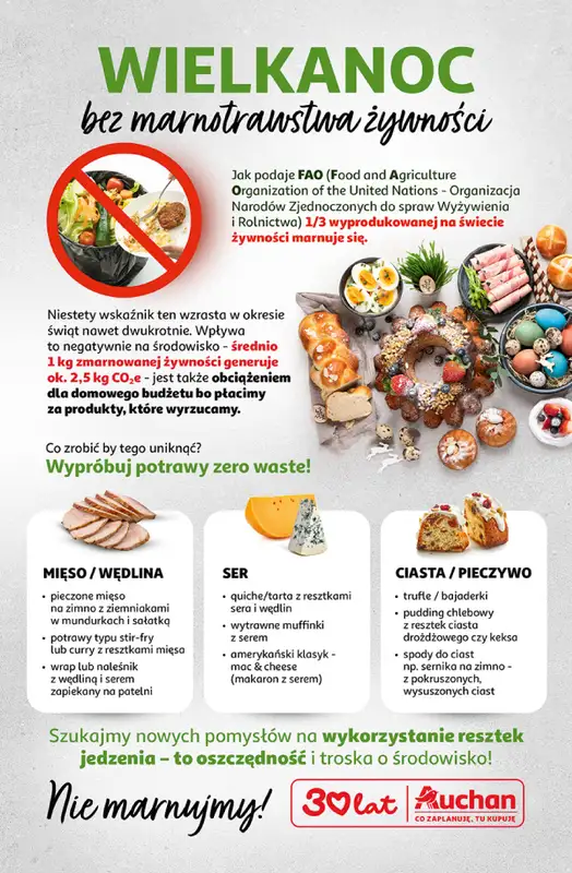 Auchan - gazetka promocyjna Gazetka 30 Lat Hipermarket Auchan od wtorku 31.03 do soboty 04.04 - strona 34