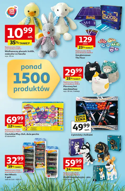 Auchan - gazetka promocyjna Gazetka 30 Lat Hipermarket Auchan od wtorku 31.03 do soboty 04.04 - strona 9