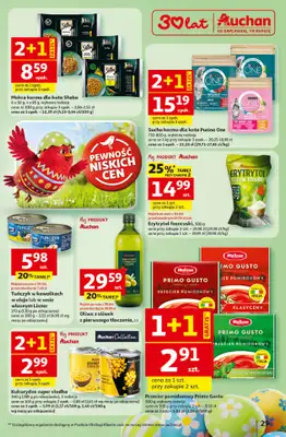 Auchan - gazetka promocyjna Gazetka 30 Lat Hipermarket Auchan od wtorku 31.03 do soboty 04.04 - strona 29