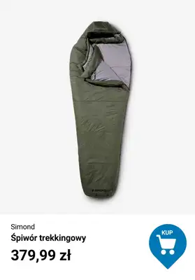 Decathlon - gazetka promocyjna Śpiwory, Materace, Maty od 49,99 zł od poniedziałku 30.03  - strona 11