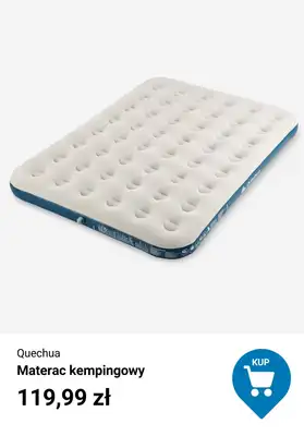 Decathlon - gazetka promocyjna Śpiwory, Materace, Maty od 49,99 zł od poniedziałku 30.03  - strona 5