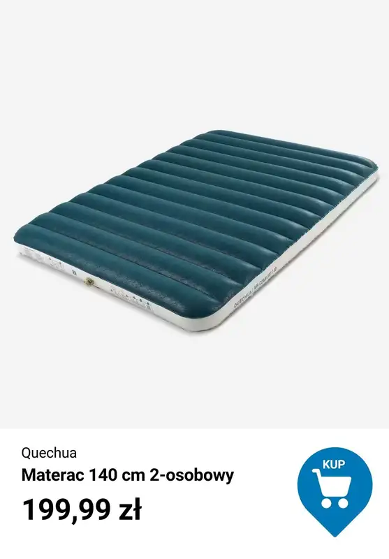 Decathlon - gazetka promocyjna Śpiwory, Materace, Maty od 49,99 zł od poniedziałku 30.03  - strona 8