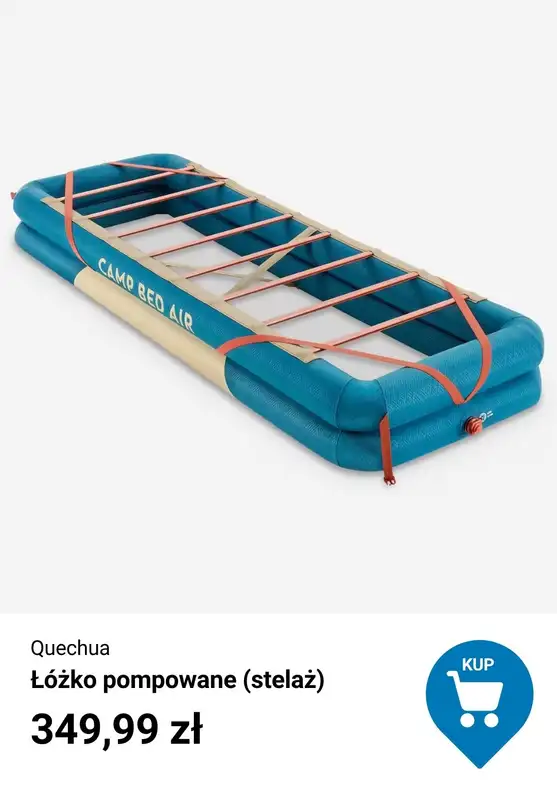 Decathlon - gazetka promocyjna Śpiwory, Materace, Maty od 49,99 zł od poniedziałku 30.03  - strona 9