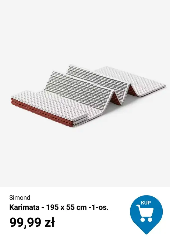 Decathlon - gazetka promocyjna Śpiwory, Materace, Maty od 49,99 zł od poniedziałku 30.03  - strona 3