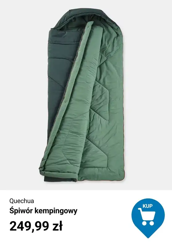 Decathlon - gazetka promocyjna Śpiwory, Materace, Maty od 49,99 zł od poniedziałku 30.03  - strona 10