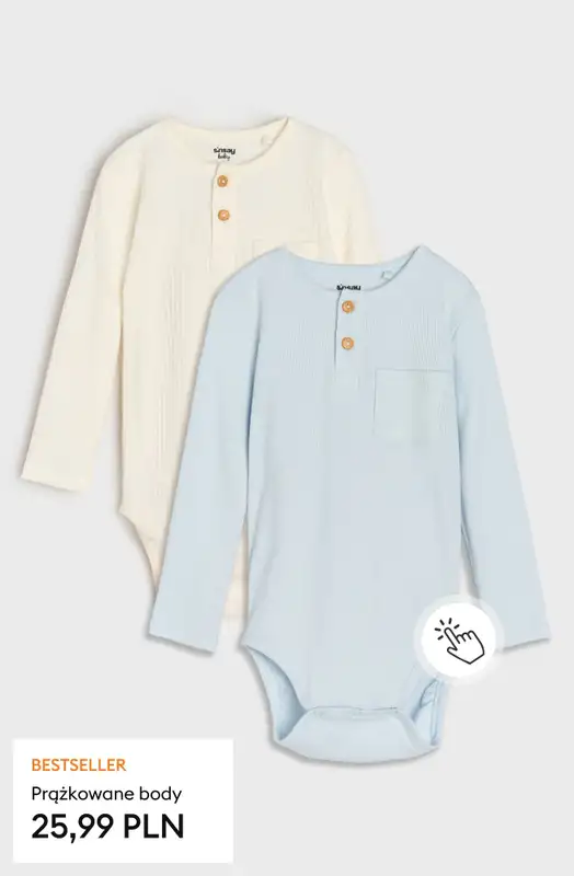 Sinsay - gazetka promocyjna -20% na produkty dla niemowląt - w sklepach i aplikacji! od poniedziałku 30.03 do niedzieli 05.04 - strona 5