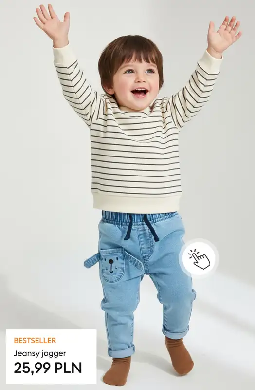 Sinsay - gazetka promocyjna -20% na produkty dla niemowląt - w sklepach i aplikacji! od poniedziałku 30.03 do niedzieli 05.04 - strona 8