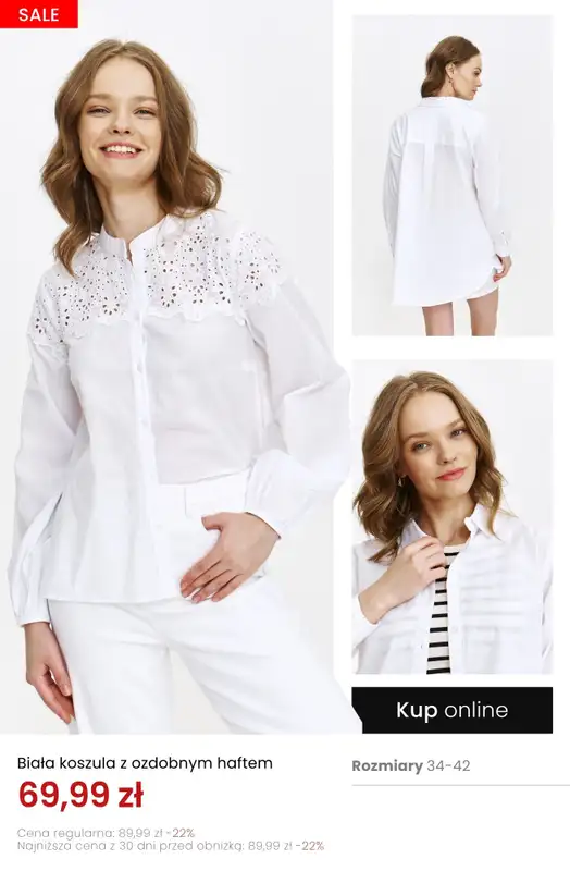 Top Secret - gazetka promocyjna Koszule już od 49,99 zł od poniedziałku 30.03 do wtorku 07.04 - strona 4