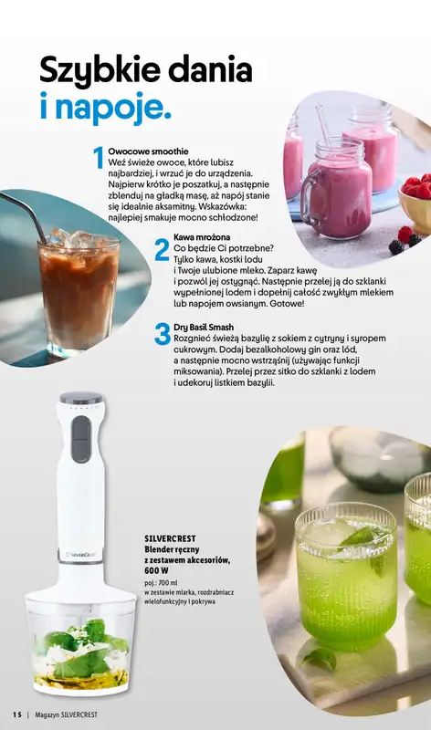 Lidl - gazetka promocyjna Silvercrest  do soboty 09.05 - strona 15