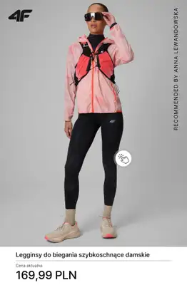 4F - gazetka promocyjna Kolekcja biegowa dla niej od poniedziałku 30.03  - strona 3