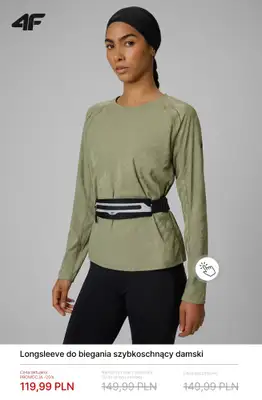 4F - gazetka promocyjna Kolekcja biegowa dla niej od poniedziałku 30.03  - strona 2